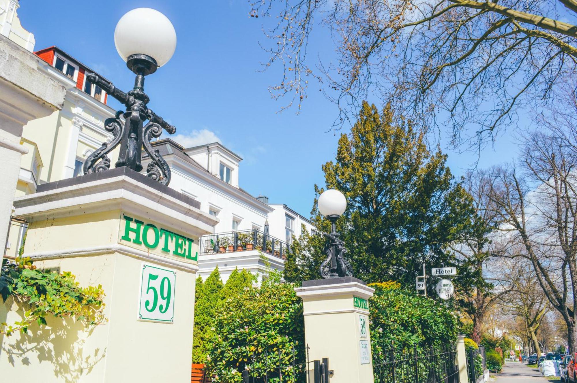 Hotel Mittelweg Hamburgo Exterior foto